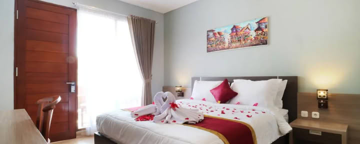 Stanza privata presso Bali Shanti Guesthouse