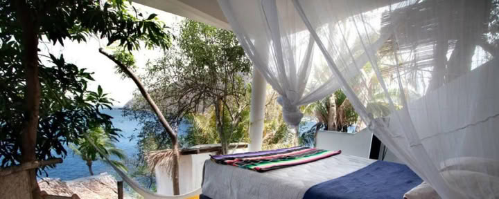 Suite a uso singolo con 1 letto queen, all'aperto, vista oceano
