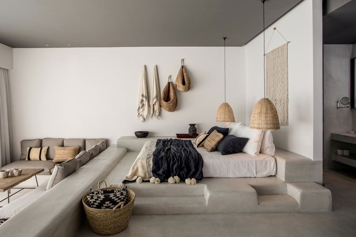 Suite su due livelli con veranda e piscina in comune
