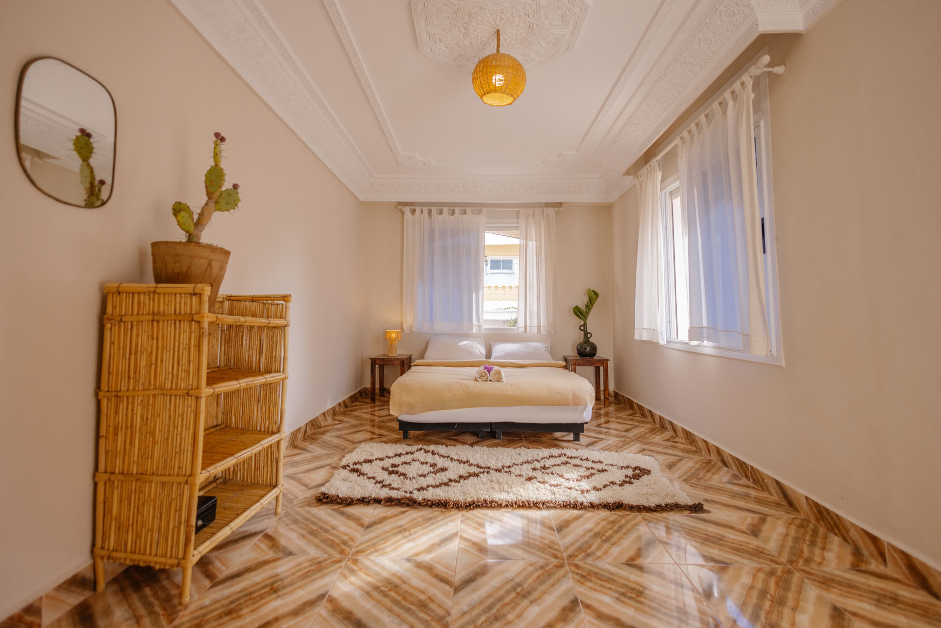 Camera doppia con balcone