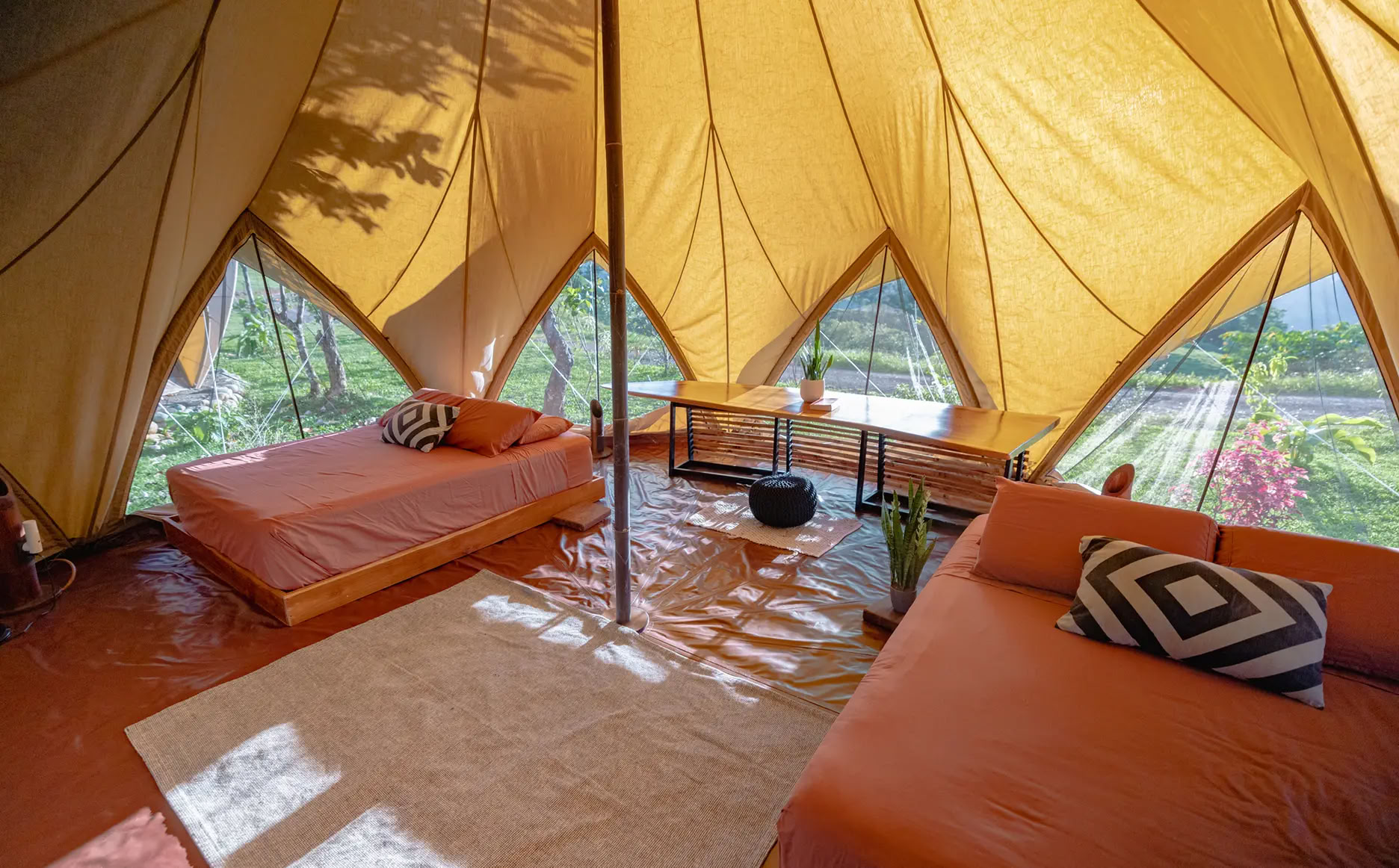 Tenda Glamping Doppia Privata