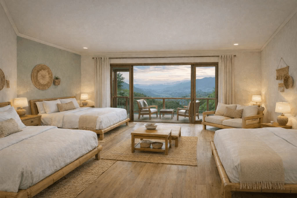 Vista Camera Tripla (Con Balcone)