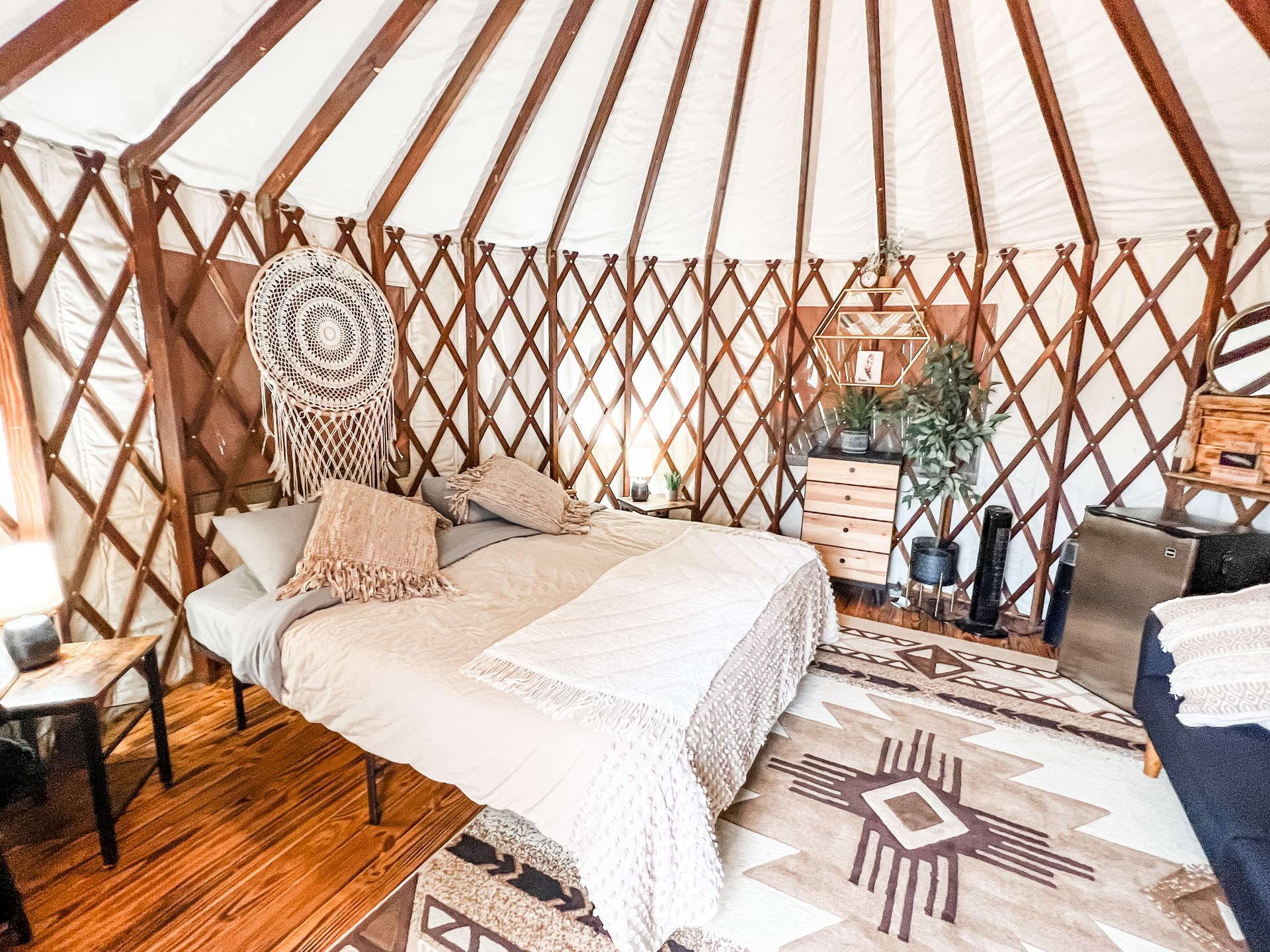 TX - King Yurt con bagno privato