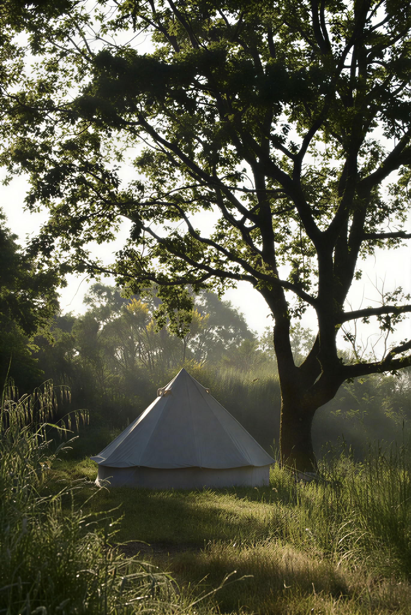Twin Glamping in ASHA Tent