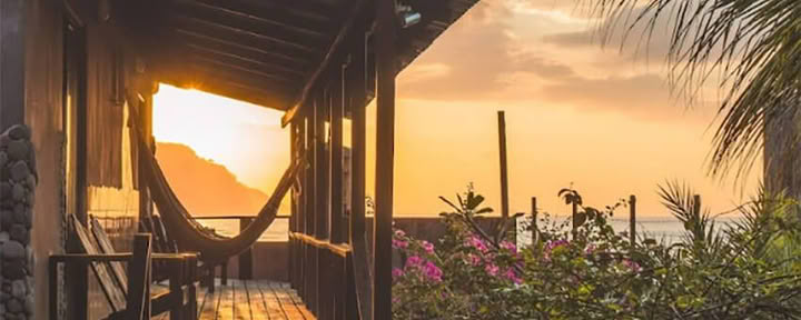 Bungalow privato fronte mare