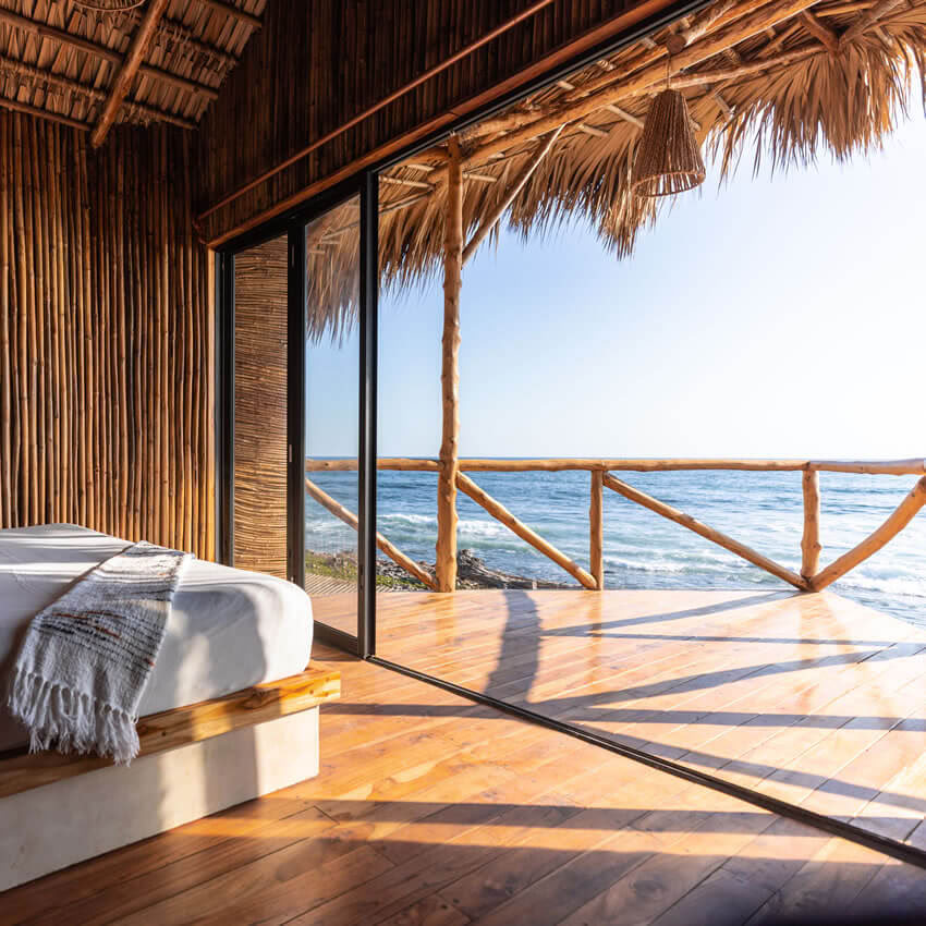 Bungalow privato sulla spiaggia nella casa sull’albero