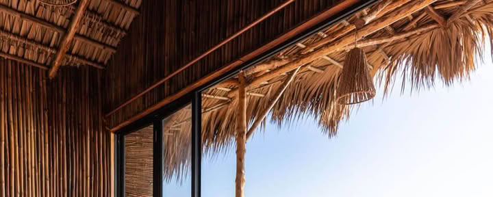 Bungalow privato sulla spiaggia nella casa sull’albero