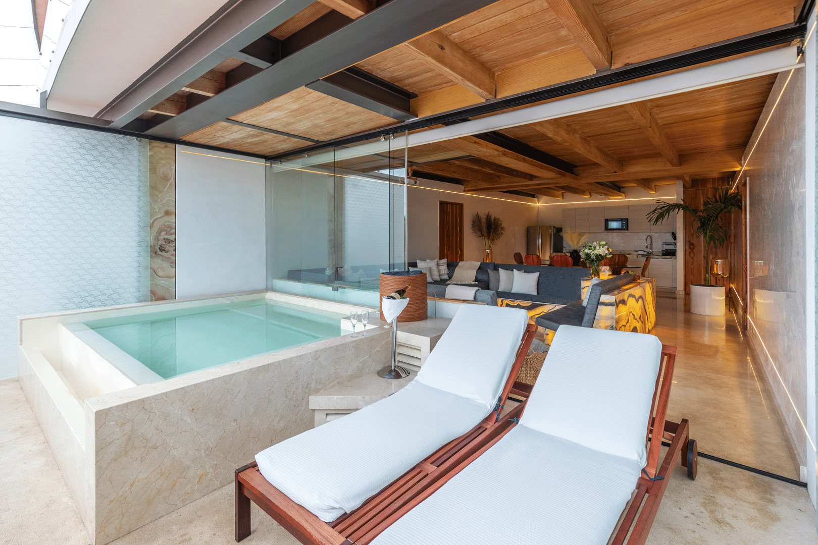 Villa con due camere da letto