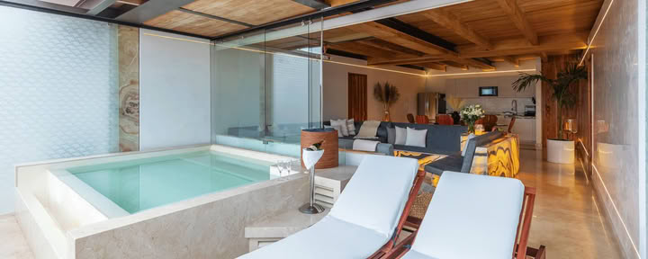 Suite villa completa