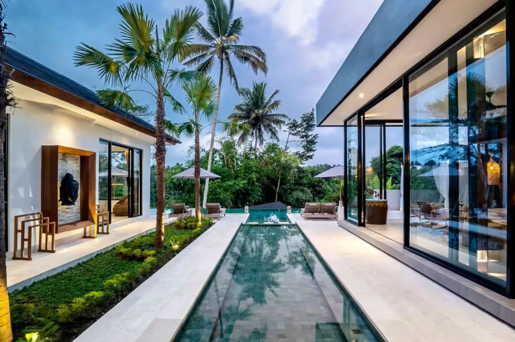 Villa privata (camere condivise con letto singolo)