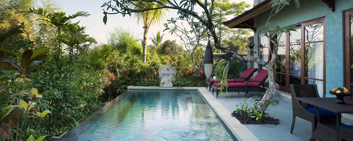 Villa con piscina e due camere da letto