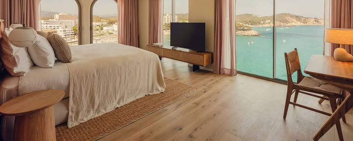 Junior suite con vista mare
