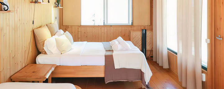 Bungalow nella natura, doppia